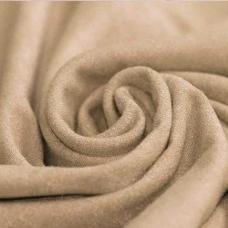 Stretch Suède Stof (Dubbelzijdig Geborsteld) Zand Beige