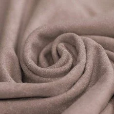 Stretch Suede Fabric (Double-Sided Brushed) Taupe