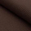 Tissu Point De Maille Tricot Brun Chocolat