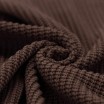 Tessuto Lavorato a Maglia Marrone Cioccolato - (Deco Tessuti)