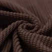 Tissu Point De Maille Tricot Brun Chocolat - (Tissus Deco)