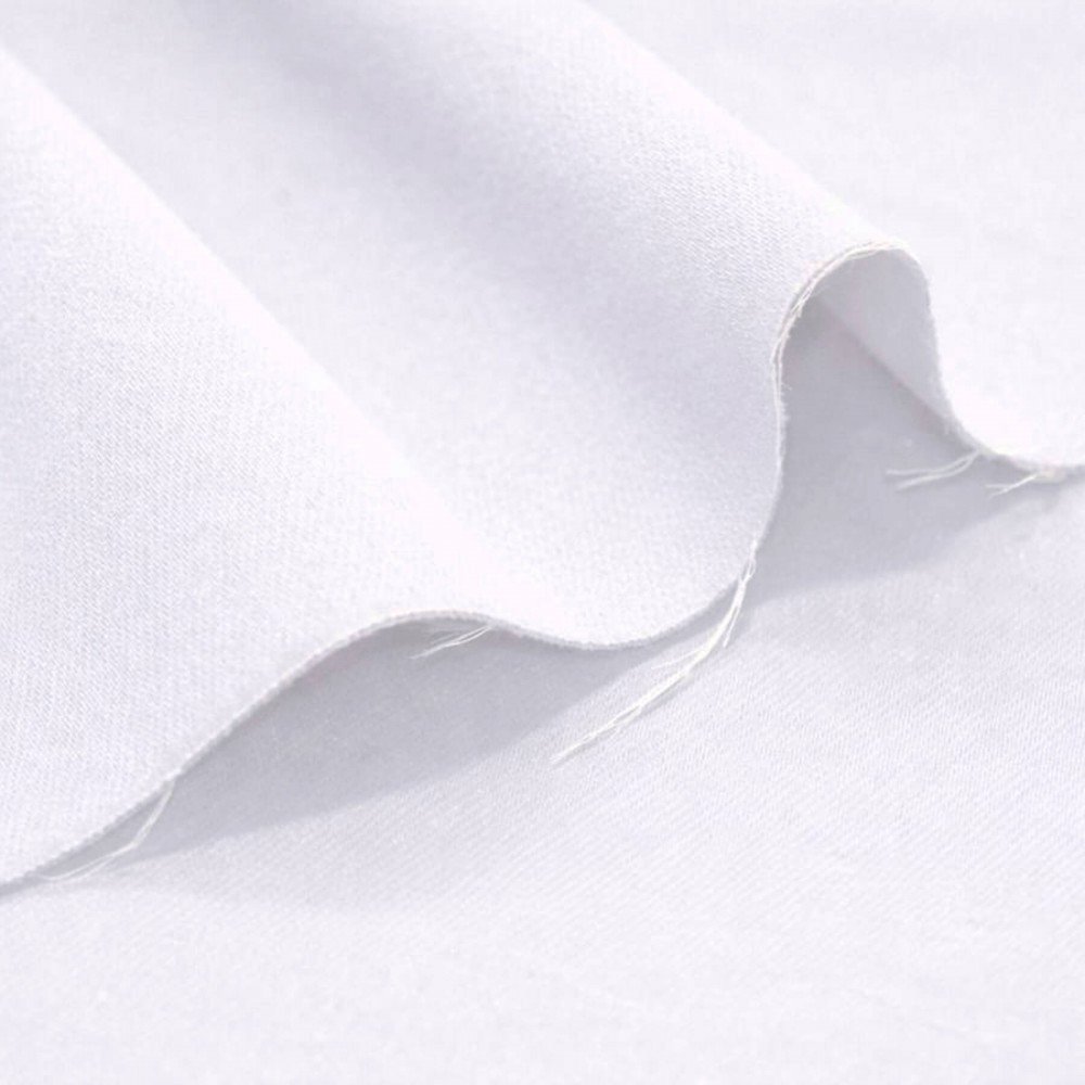 Curtain Fabric (Blackout) White Curtain Fabric (Blackout) White
