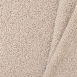 Tkanina Miś Bawełniana Jasnobeżowy