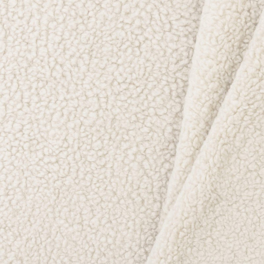 Cotton Teddy Fabric Natural