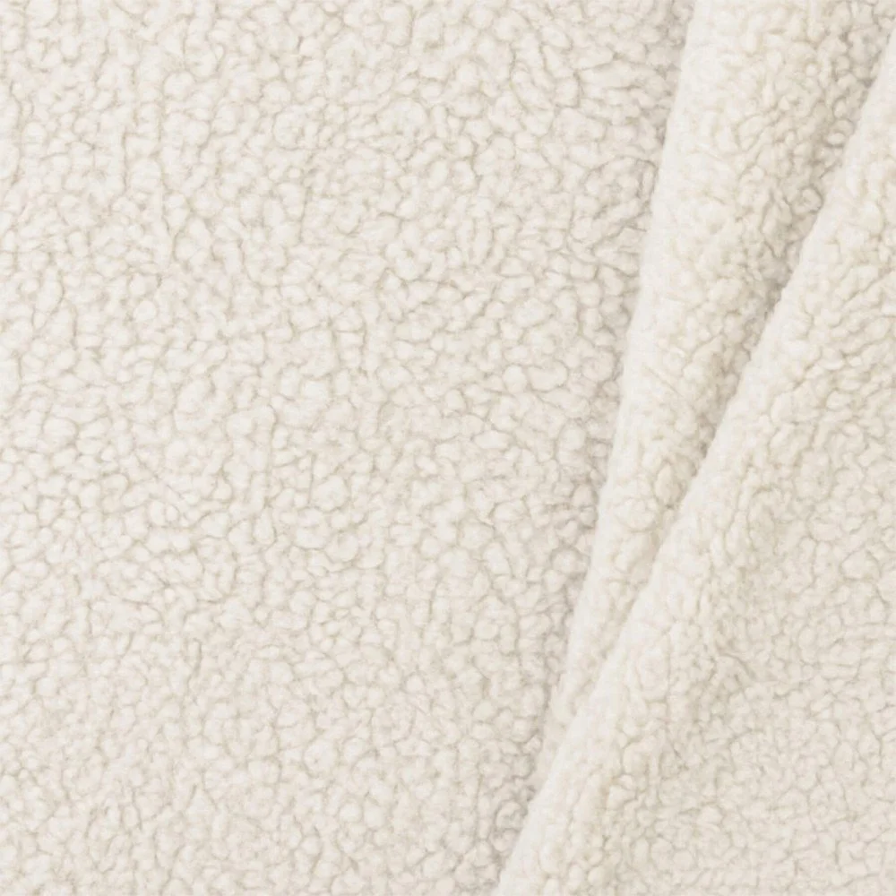 Tessuto Teddy Di Cotone Naturel