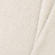Baumwoll Teddystoff Naturel