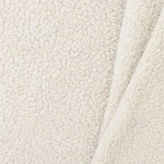 Cotton Teddy Fabric Natural