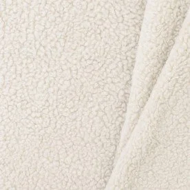 Tessuto Teddy Di Cotone Naturel