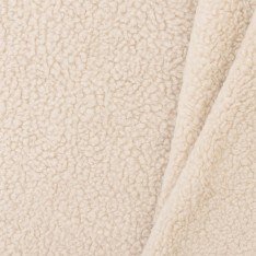 Teddy Får Stof Bomuld Naturel