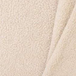 Tissu Mouton De Coton Naturel