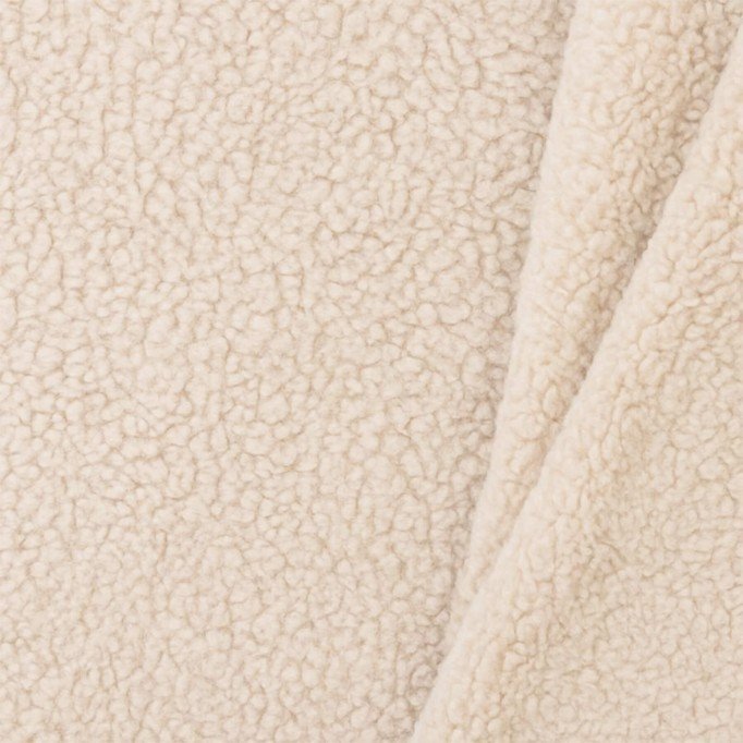 Teddy Får Stof Bomuld Naturel Teddy Får Stof Bomuld Naturel - (Teddy-Bear Stof)