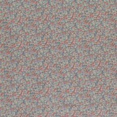 Tissu Double Gaze Impression Numérique - Jolie Fleur Rose Argile