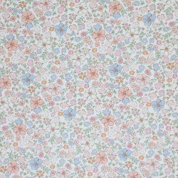 Jersey Di Cotone Stampa Digitale - Sensazione Estiva Nude Rosa