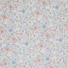 Jersey Di Cotone Stampa Digitale - Sensazione Estiva Nude Rosa