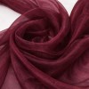 Organza Metervarer Bordeaux
