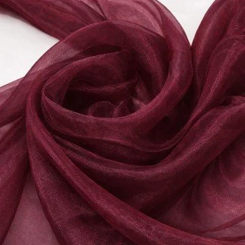 Tkanina Organza Bordo