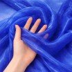 Organza Stoff Kobalt - (Organza Stoffe)