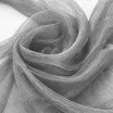 Tessuto Organza Grigio - leggero e trasparente Tessuto Organza Grigio - (Tessuti Organza)