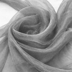 Organza Fabric Grey