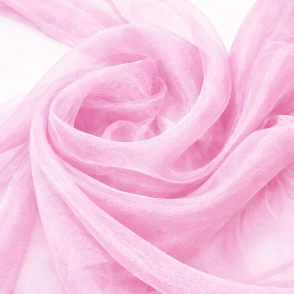 Organza Stof Roze Organza Stof Roze