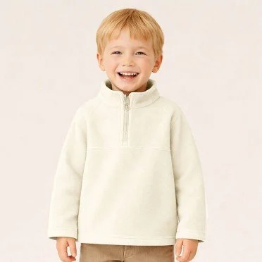 Tkanina Polar Ecru | Rijs Textiles Tkanina Polar Ecru Tkanina Polarowa