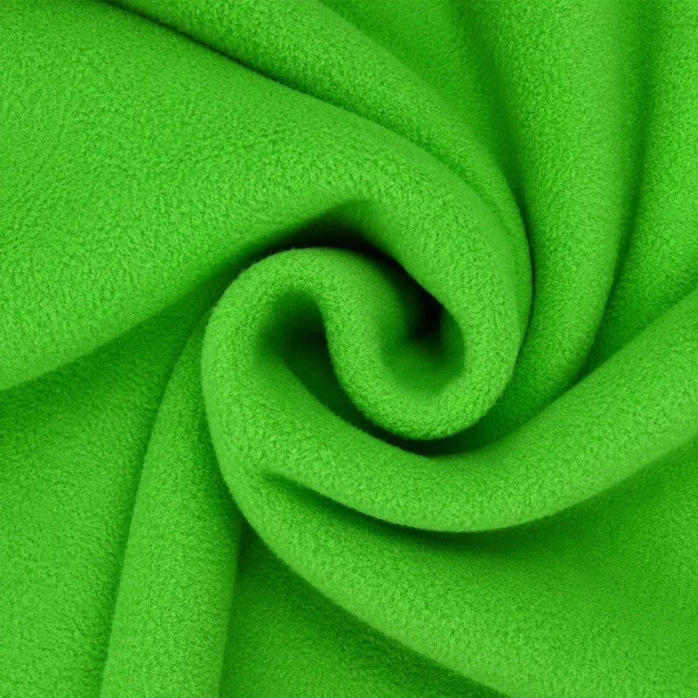 Polar Fleece Stof Grasgroen