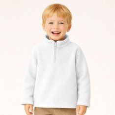 Tkanina Polar Biały