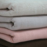 Stonewashed Linnen Stof