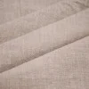 Stonewashed Linen Fabric (Slub Texture) Dark Beige
