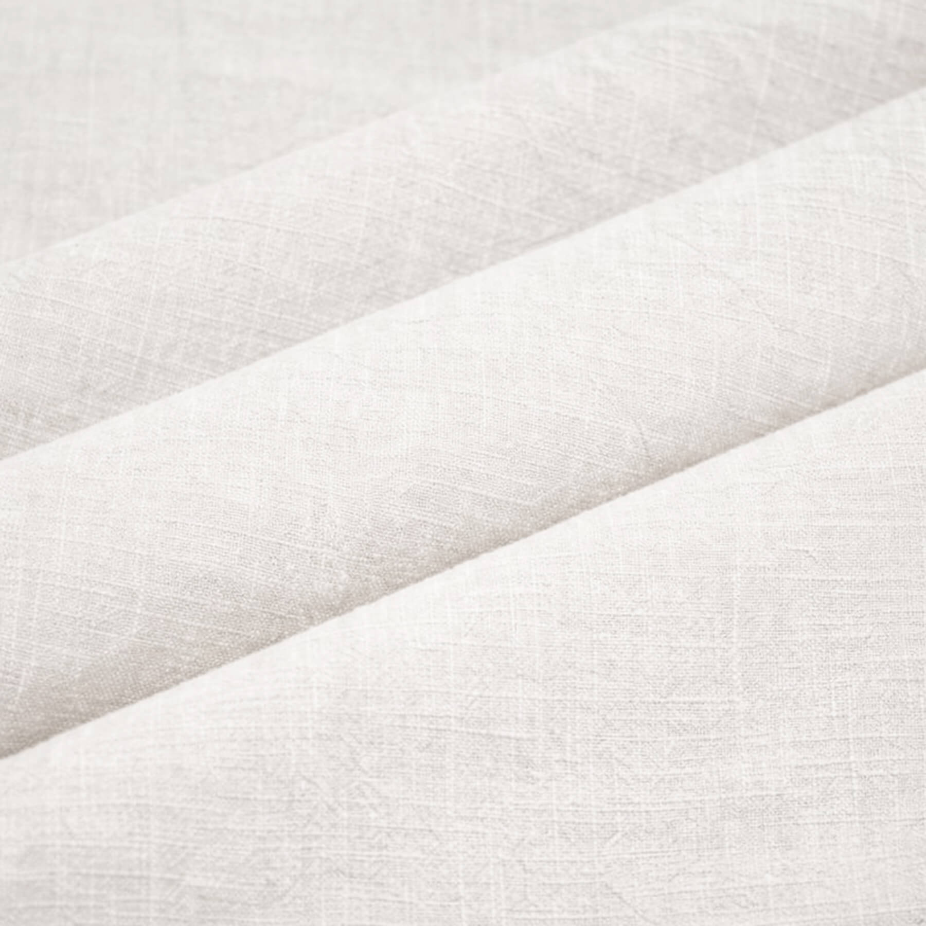 Stonewashed Linnen Stof (Slubtextuur) Ecru