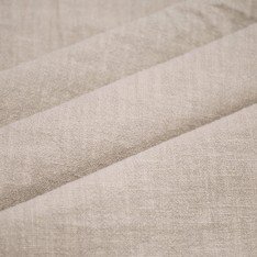 Stonewashed Leinenstoff (Slub Struktur) Hellbeige