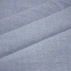 Tkanina Len Stonewashed (Slub Weave) Stalowy Niebieski Tkanina Len