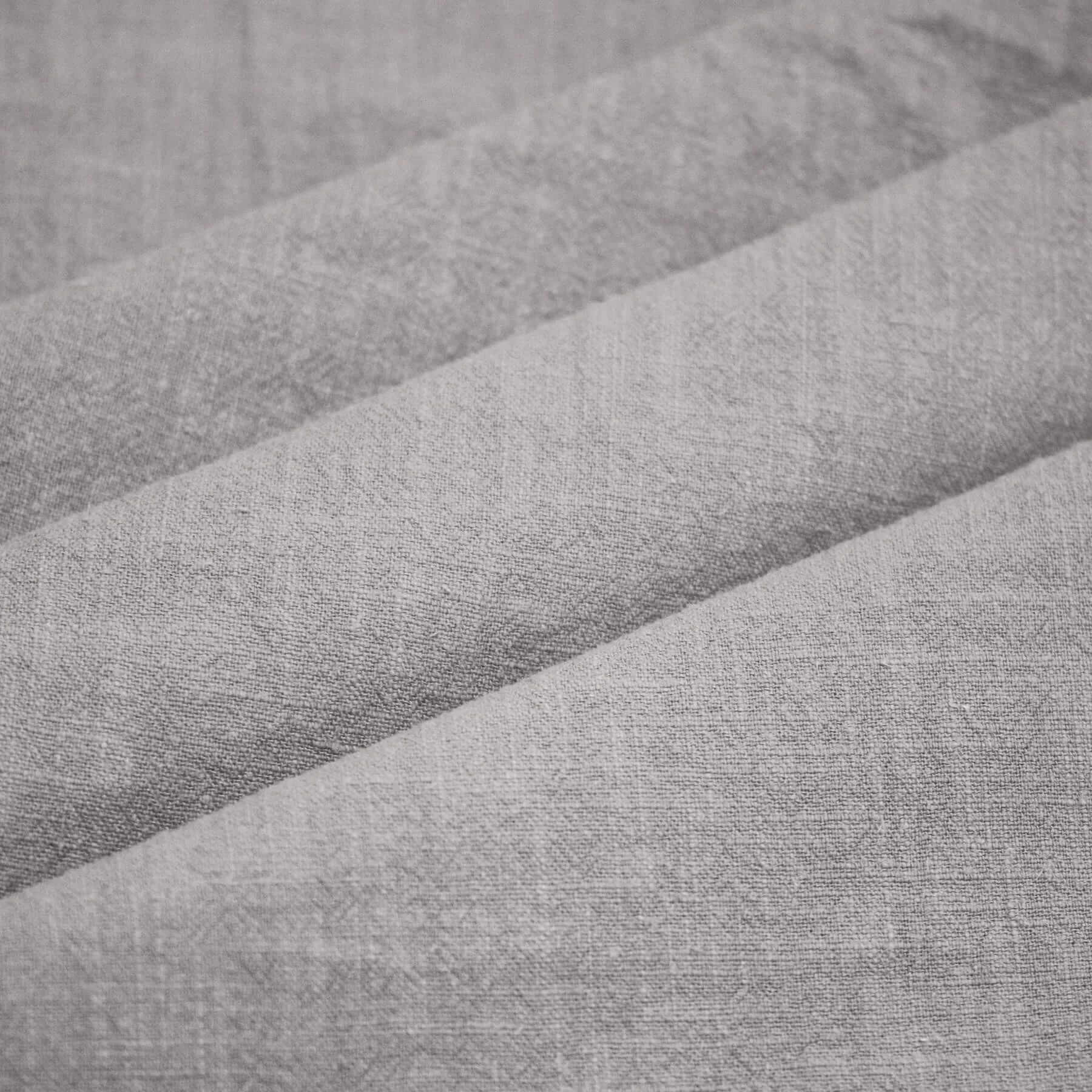 Stonewashed Linnen Stof (Slubtextuur) Steen Beige