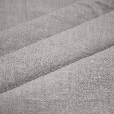 Stonewashed Linen Fabric (Slub Texture) Stone Beige