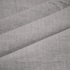 Stonewashed Linen Fabric (Slub Texture) Stone Beige