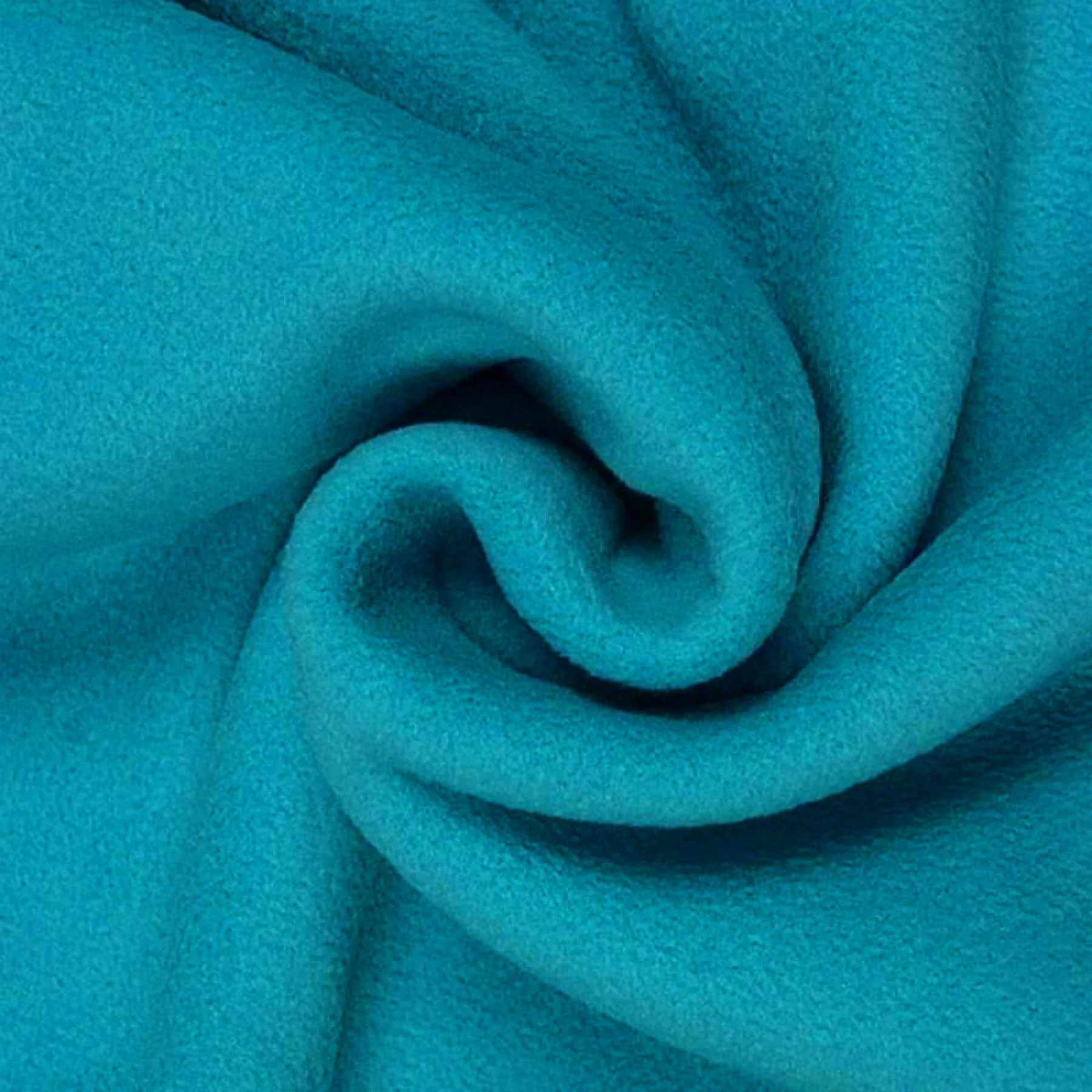 Polar Fleece Stof Petrol