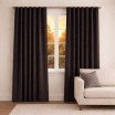 Curtain Fabric (Blackout) Dark Brown Curtain Fabric (Blackout) Dark Brown - (Deco Fabrics)