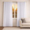 Curtain Fabric (Blackout) White Curtain Fabric (Blackout) White - (Deco Fabrics)