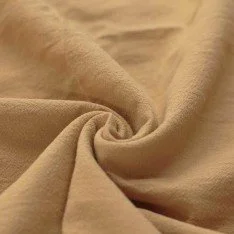Washed Cotton Fabric Camel