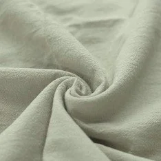 Washed Cotton Fabric Dusty Green