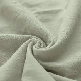 Washed Cotton Fabric Dusty Green