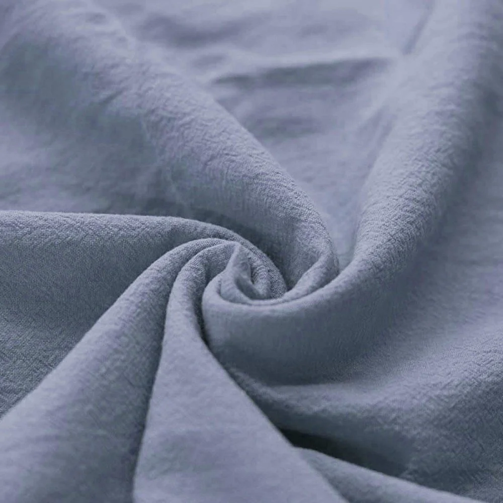 Washed Cotton Fabric Light Jeans