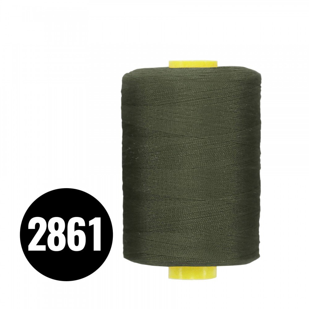 Fils à Coudre Atelier Épaisseur 120 Armée Verte 1000M (2861)