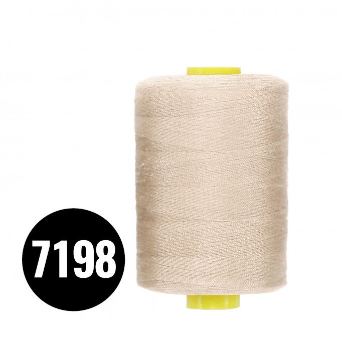 Atelier Sytråd Tykkelse 120 Beige Strandsand 1000M (7198) - (Sytråd)