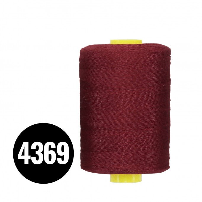 Filo Da Cucito Atelier Spessore 120 Bordeaux 1000M (4369) - (Filati Cucirini)