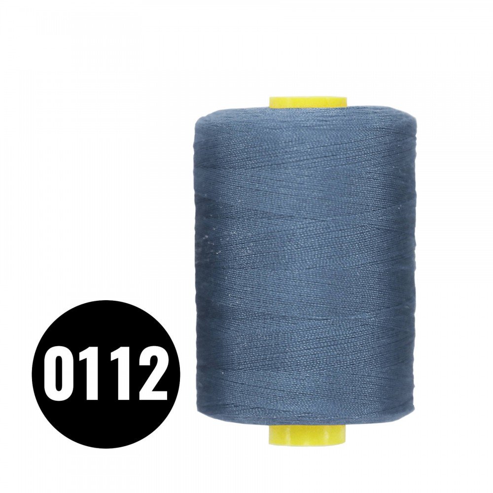 Fils à Coudre Atelier Épaisseur 120 Jeans Foncé 1000M (0112) Fils à Coudre Atelier Épaisseur 120 Jeans Foncé 1000M (0112)