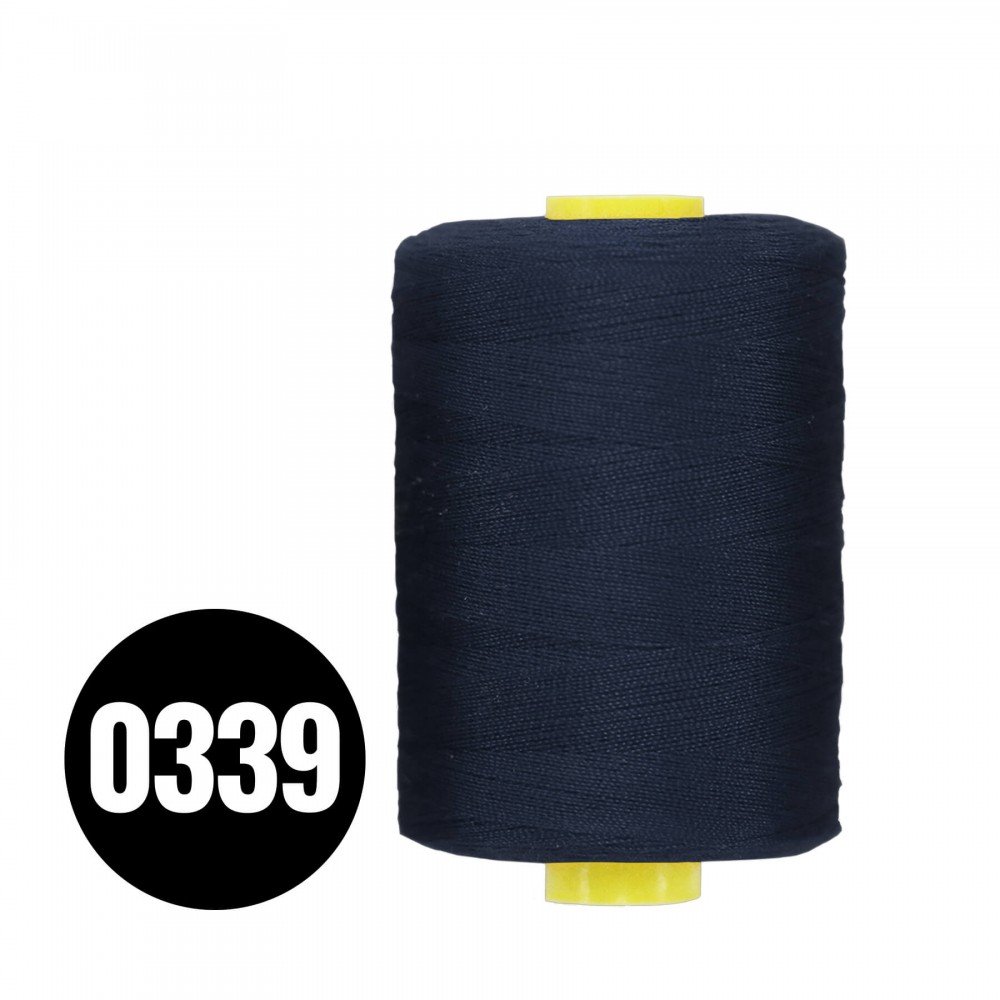 Fils à Coudre Atelier Épaisseur 120 Marine Foncé 1000M (0339) Fils à Coudre Atelier Épaisseur 120 Marine Foncé 1000M (0339)