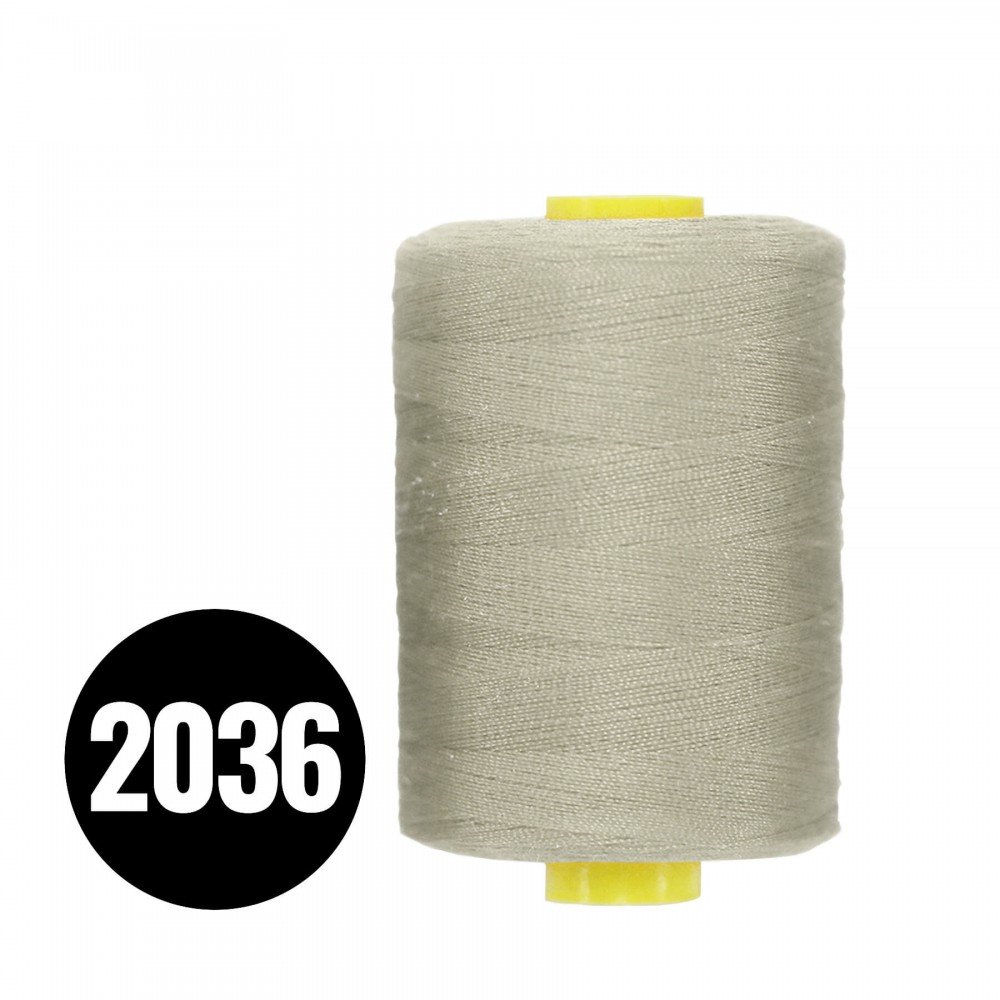 Fils à Coudre Atelier Épaisseur 120 Vert Poussiéreux 1000M (2036) Fils à Coudre Atelier Épaisseur 120 Vert Poussiéreux 1000M (2036)