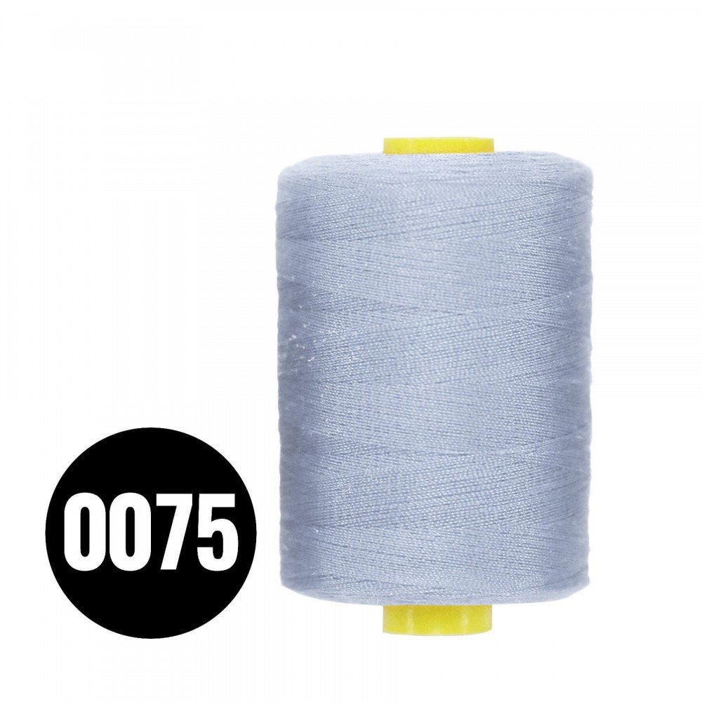 Fils à Coudre Atelier Épaisseur 120 Bleu Clair 1000M (0075) Fils à Coudre Atelier Épaisseur 120 Bleu Clair 1000M (0075)
