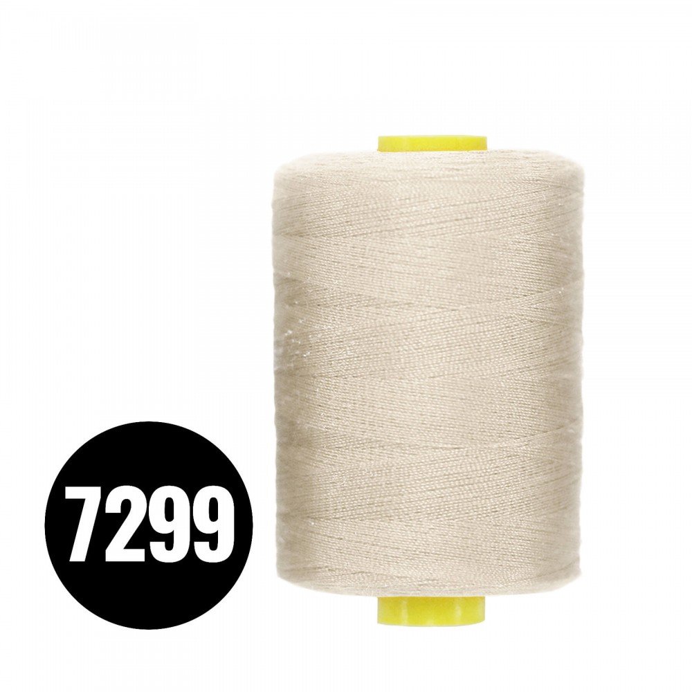 Fils à Coudre Atelier Épaisseur 120 Beige Naturel 1000M (7299) Fils à Coudre Atelier Épaisseur 120 Beige Naturel 1000M (7299)